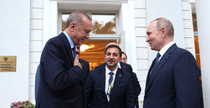 Erdogan a spus că a convenit cu Putin cu privire la furnizarea de gaz rusesc Europei