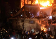 Moarte și distrugere în Gaza