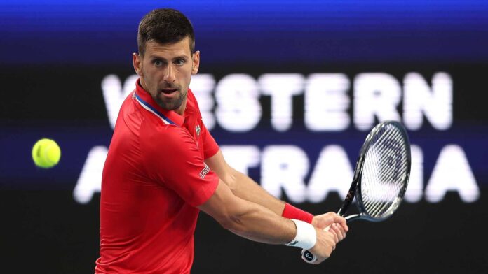 DJOKOVIC, EMOŢII MARI LA UNITED CUP. A REFUZAT SĂ MAI JOACE, DIN CAUZA UNEI PROBLEME LA MÂNĂ