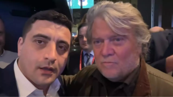 George Simion, întâlnire de gradul zero cu șeful campaniei lui Donald Trump. Mesaj către Ciolacu: “România trebuie să rămână liberă!”