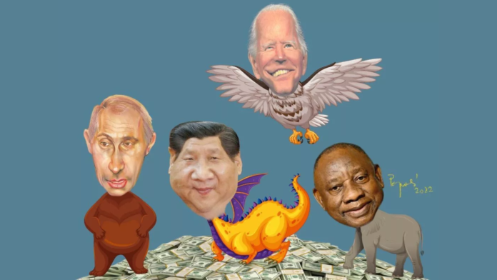 Războiul din Ucraina, o imensă mașinărie de spălat bani