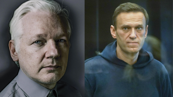 Vărsând lacrimi de crocodil pentru Navalnîi și ignorându-l pe Assange