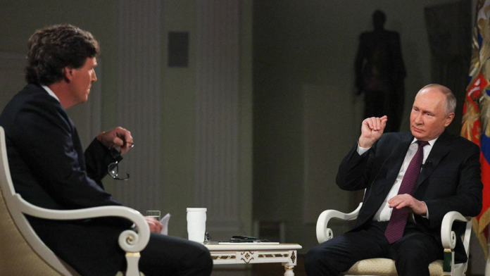 Tucker Carlson revine asupra interviului cu Putin și dezvăluie ce l-a „radicalizat”