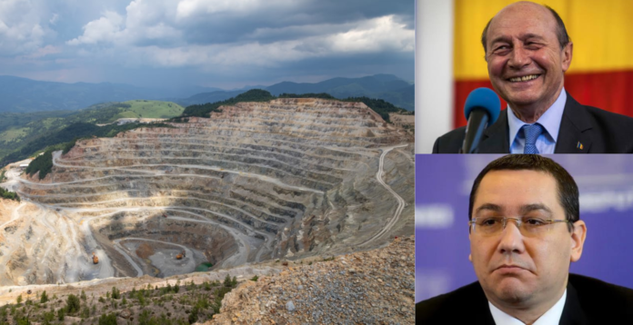 SRS: Responsabilii pentru pierderea de miliarde cu Roșia Montană sunt liderii politici români, în special Băsescu și Ponta, cu Coldea la butoane.
