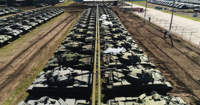 Exerciții militare cu rable și firimituri