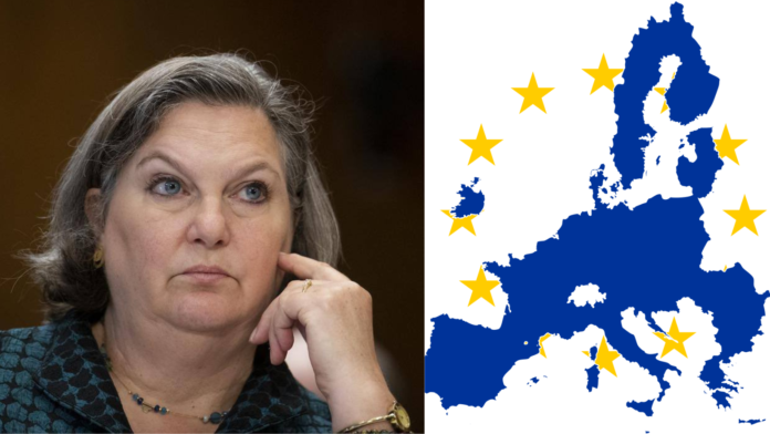 Gușă: Victoria Nuland, zisă doamna “Fuck the EU”, a demisionat, dar doar după ce chiar a “Fuck the EU”. Cu Dumnezeu înainte!