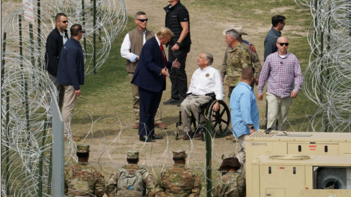 Vizita lui Trump la Eagle Pass – fotografia lunii în topul Reuters