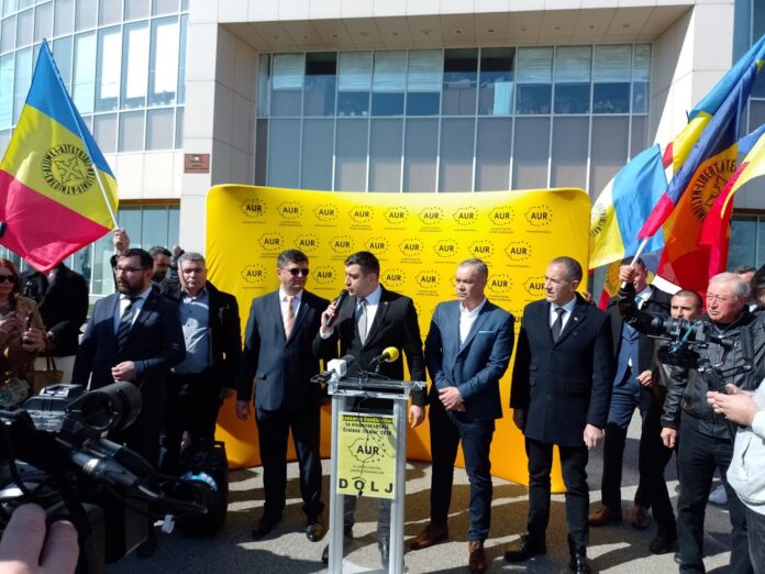 Spânu: Protestele contra AUR din Craiova au fost organizate de viceprimarul PNL, actualul om al lui Șoșoacă.