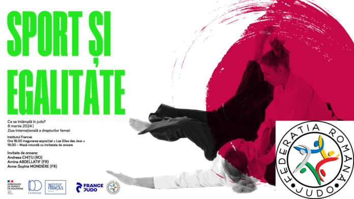 Sport și egalitate. Federația Română de Judo a organizat o acțiune inedită cu ocazia Zilei Mondiale a Femeii
