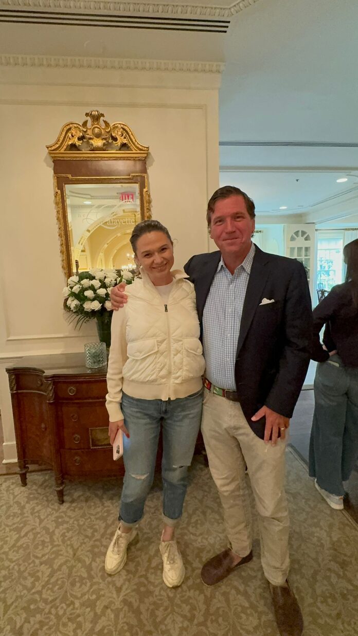 Ana Maria Păcuraru Dobra, lovitură uriașă de imagine în SUA! Tucker Carlson invitat în România, se va întâlni și cu Cozmin Gușă.