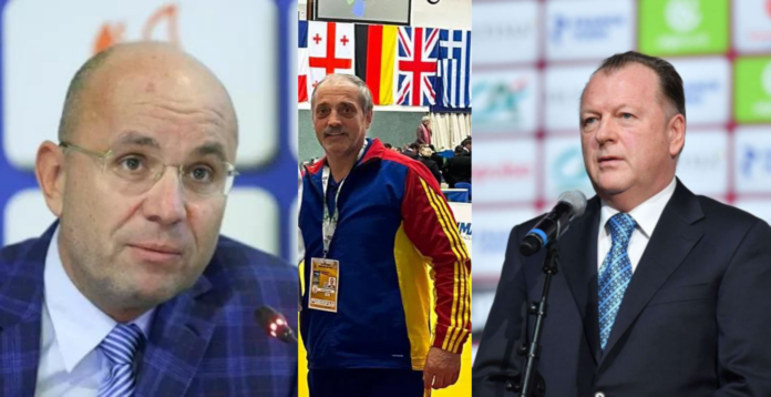 Dragoș Bolbose, the new vice president of the Romanian Judo Federation. Marius Vizer gets beaten by Cozmin Gușă once more!