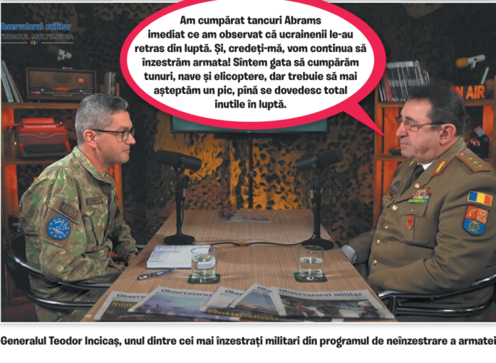 CAȚAVENCII despre tunurile financiare date prin achiziția de armament. Cumpărăm echipamente depășite de războiul contemporan!