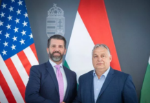 Donald Trump Jr a mers în Ungaria. Artizanul vizitei e Adrian Thiess, cetățean româno-german, expert în crearea de evenimente de mare profil în România și regiune, cu importanți lideri publici (VIDEO, FOTO)