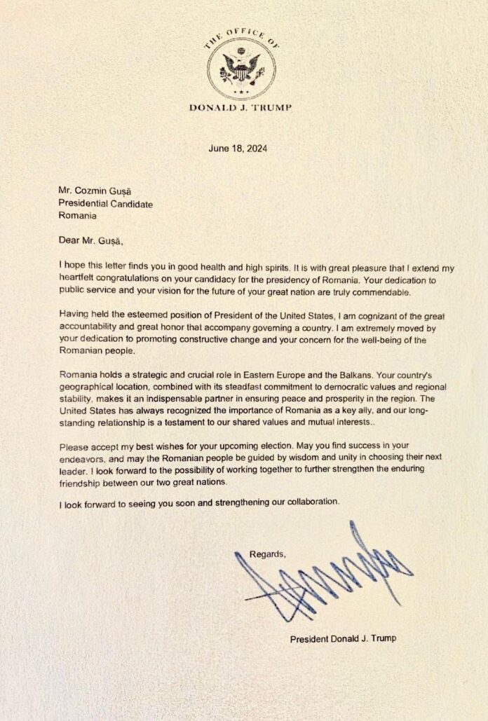 Alexa: Suveranistul Trump îl susține pe suveranistul Gușă. S-a închis masa!