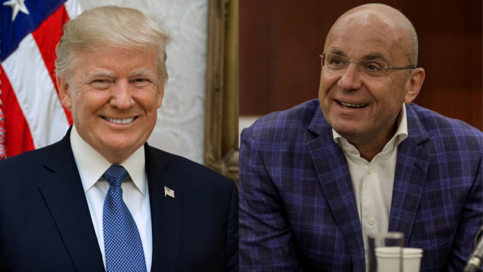 Donald Trump has chosen Cozmin Gușă as the candidate he will support in the Romanian presidential election