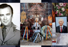 GÂNDUL relatează de la înmormântarea spionului Mihai Caraman: cortegiu funerar cu rezerviști, acoperiți, “fantome”, masoni, oameni ai lui Geoană.