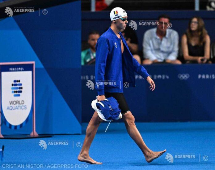 David Popovici bate obrazul politicienilor în primul discurs de după câștigarea celei a doua medalii la Olimpiadă!