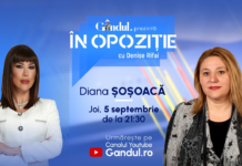 ”Foc și pară” la GÂNDUL TV, meci mare Șoșoacă-Rifai! Apare favorita pentru turul doi