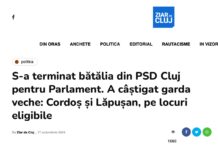 Liviu Alexa: În cea mai slabă filială a PSD din România, cea de la Cluj, Ciolacu a lăsat mâna liberă celebrului “Grupului de la Cluj”: condus de Ioan Rus și Vasile Dîncu