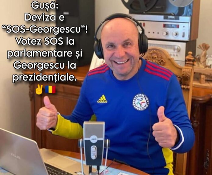 Gușă: Deviza e “SOS-Georgescu”! Votez SOS la parlamentare, din convingere, apoi votez Georgescu la prezidențiale, din necesitate! România, în menghina intereselor asasinilor geoeconomici
