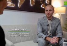 Interviu cu Andrei Gușă, candidat la parlamentare din partea SOS România: Ne-am pierdut demnitatea națională și speranța spre viitor! Români – trageți țara înapoi din mocirla în care a ajuns!