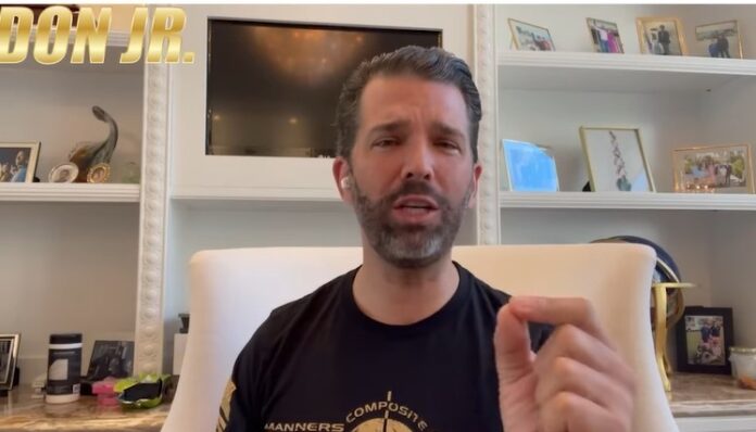 Reacția lui Donald Trump Jr după decizia CCR de a anula alegerile prezidențiale: „Uite ce se întâmplă în România, o altă încercare Soros-Marxistă de a falsifica rezultatul și de a nega voința poporului”