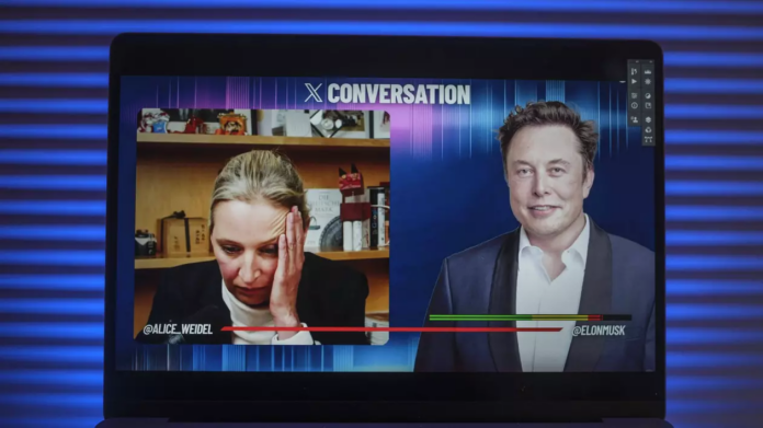Elon Musk se implică în alegerile germane de partea suveraniștilor! Talk-show spectaculos cu președinta AfD