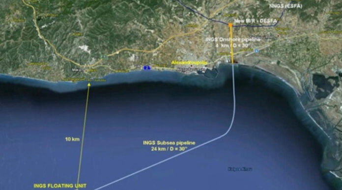 Oprirea misterioasă a Unității Flotante de Stocare și Regazificare de la Alexandroupolis. Precizări din partea Transgaz