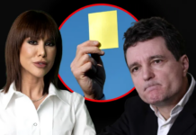 Denise Rifai i-a arătat cartonașul galben lui Nicușor Dan la Testul Puterii! Ce s-a întâmplat la emisiunea maraton de pe Fanatik