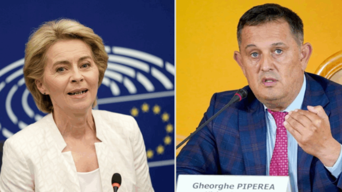 Gușă: Moțiunea contra Ursulei von der Leyen, moment de developare a corupției și a putreziciunii de la vârful UE. Bravo Gheorghe Piperea și AUR, rușine celorlalți europarlamentari români din PSD, PNL, USR, UDMR!