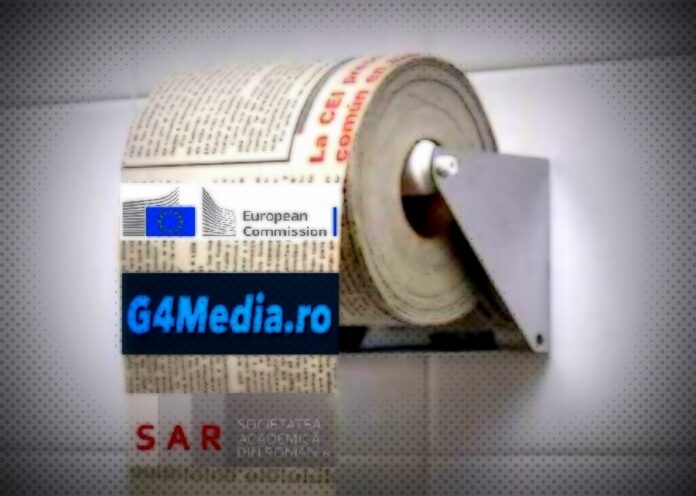 17 miliarde de euro de la UE pentru manipulare mediatică! ”Campionii” din România sunt G4MEDIA (3 milioane de euro) și SAR-ul Alinei Mungiu (peste 6 milioane de euro).