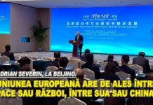 Adrian Severin a fost ales în conducerea globală a Silk Road Think Tank Association (SRTA), la Beijing: ”Uniunea Europeană are de ales între pace sau război, între SUA și China!”