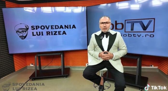 Cristian Rizea ajunge şi pe TV la un post care se prezintă drept „Prima televiziune anti-şomaj Europa”