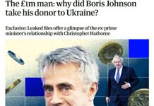 Boris Johnson este un șpăgar! A luat mită de la un furnizor de arme în Ucraina