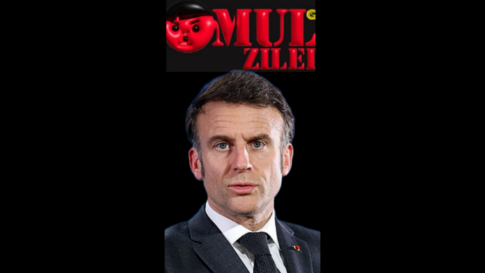 Omul Negru al Zilei, Emmanuel Macron. Hulit în Franța, considerat responsabil pentru decăderea țării sale, giumbușlucar în diplomația internațională, (auto)impus ca tutore geopolitic al României și Moldovei, va pleca din funcție doar atunci când Rothschildzii îi vor găsi înlocuitor