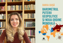 Daria Gușă își lansează prima carte: “Barometrul puterii geopolitice și Noua Ordine Mondială”, disponibilă pentru precomandă pe LIBRIS.RO