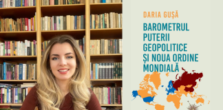 Daria Gușă își lansează prima carte: “Barometrul puterii geopolitice și Noua Ordine Mondială”, disponibilă pentru precomandă pe LIBRIS.RO