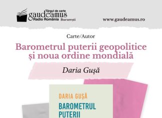 H.D.Hartmann și Mihai Neamțu despre cartea Dariei Gușă, “Barometrul puterii geopolitice și Noua Ordine Mondială”