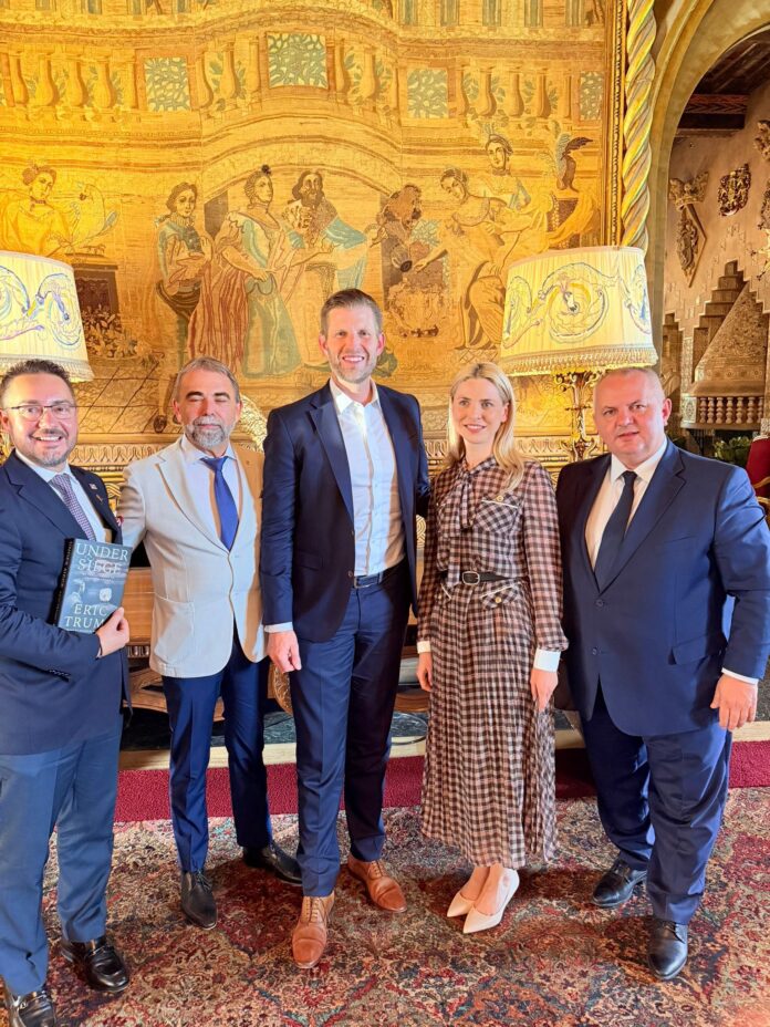 Man of the Day: Eric Trump, who signed an investment partnership worth around $500 million in Romania, becoming an economic player in a country his father (still) geopolitically neglects