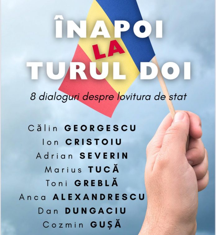 Gușă: Robert Turcescu a publicat o carte cu 8 interviuri în care se prezintă evenimentele și mecanismele ce-au dus la surparea democrației românești prin lovitura de stat din decembrie 2024. ”Cine uită, nu merită”!