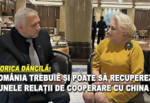 Viorica Dăncilă face furori în China! Interviul luat de Dan Tomozei la Beijing, despre viitorul relațiilor româno-chineze