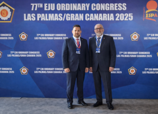 Federația Română de Judo a fost desemnată de Uniunea Europeană de Judo (EJU) să organizeze Campionatul European de Seniori – Echipe Mixte 2027, competiție olimpică, aflată pentru prima dată în istorie pe agenda României.