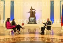 Interviu senzațional acordat de Vladimir Putin pentru două vedete TV din India