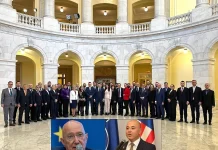 Vizita în SUA a delegației AUR condusă de George Simion încinge spiritele. Stan, Lavric și Tănasă îi pun la zid pe ambasadorii români în Israel și SUA, Radu Ioanid și Andrei Muraru!