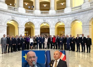 Vizita în SUA a delegației AUR condusă de George Simion încinge spiritele. Stan, Lavric și Tănasă îi pun la zid pe ambasadorii români în Israel și SUA, Radu Ioanid și Andrei Muraru!