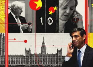 China a hackuit telefoanele din Downing Street, sediul conducerii britanice, timp de ani de zile