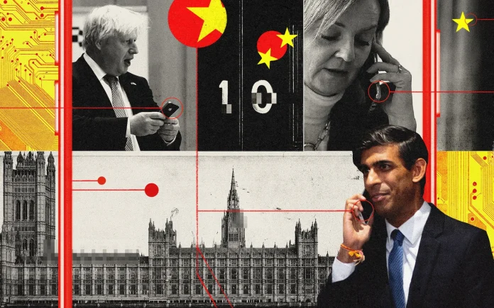China a hackuit telefoanele din Downing Street, sediul conducerii britanice, timp de ani de zile