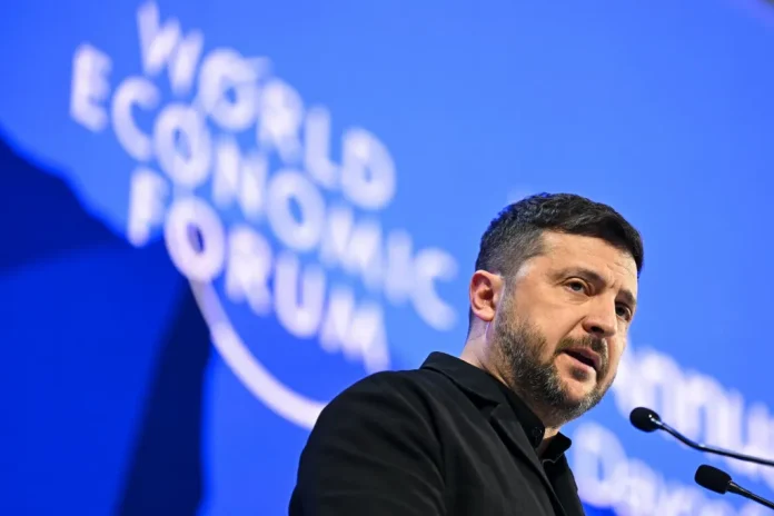 Zelensky la Davos: “Europa este slabă, iar unul ca Viktor (Orban) merită o palmă peste cap!”