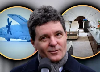 Nicușor Dan pleacă în SUA cu avion de lux. Câți bani îi bagă lui Țiriac în buzunare!