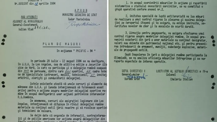 CNSAS confirmă infiltrarea Securității în comunism. La Olimpiada de la Los Angeles din 1984, unul din șase membri ai delegației era INFORMATOR! CNSAS confirmă infiltrarea Securității în comunism. La Olimpiada de la Los Angeles din 1984, unul din șase membri ai delegației era INFORMATOR!